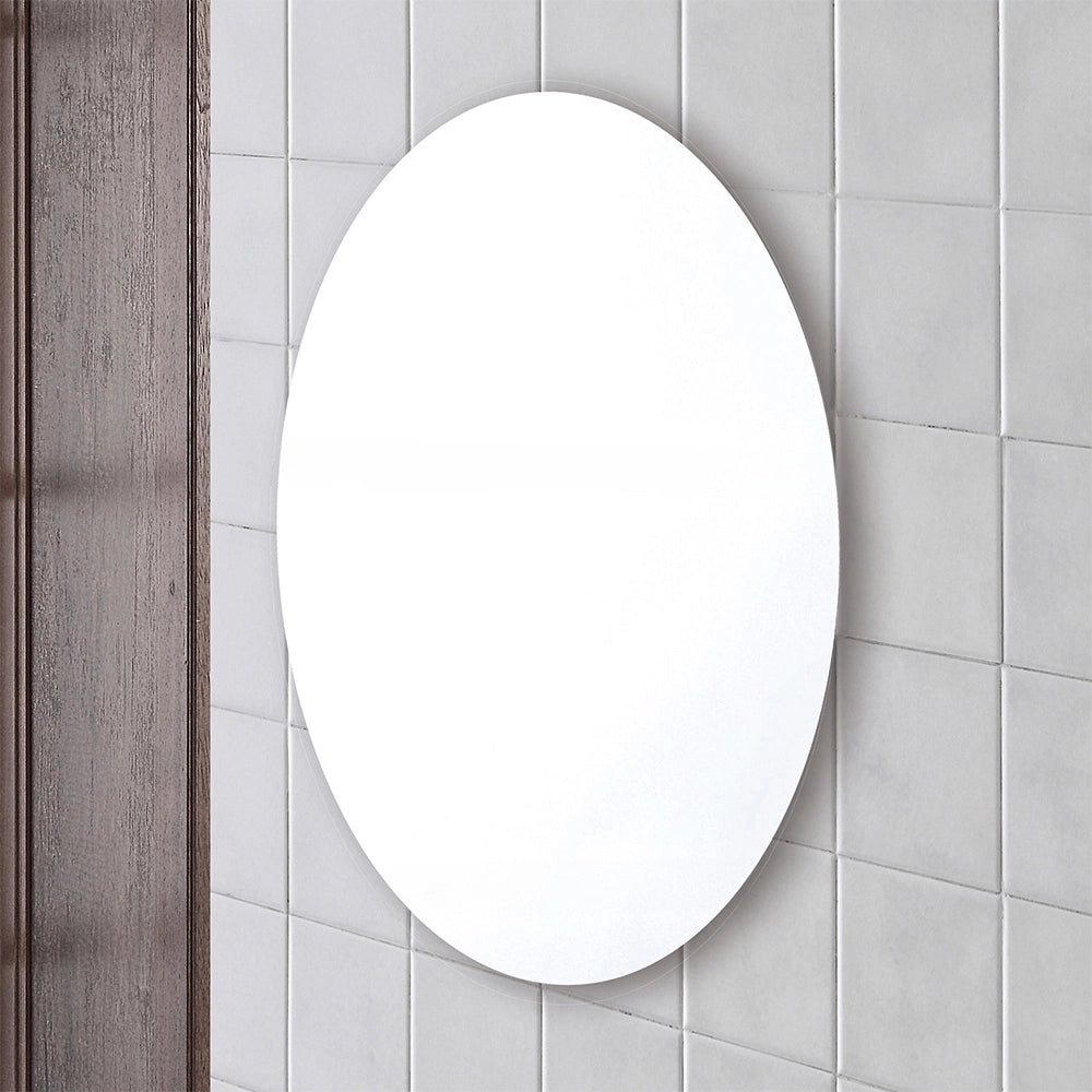 Specchio bagno ovale 65x95 cm a filo lucido reversibile