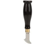 Strumento per piegatura in pelle - Marchio a mano - 1mm/1.5mm/2.5mm - Maniglia in noce/legno - Acciaio inossidabile - Progetto duraturo - Strumento per lavorazione della pelle
