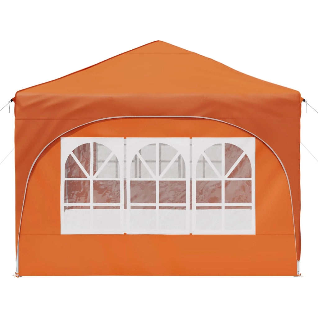 Tenda per feste a pop-up-Gazebo Arancione 575 x 288 x 245 cm 798745