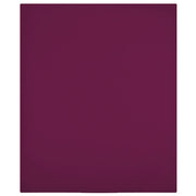 Lenzuola con Angoli Jersey 2pz Bordò 180x200 cm Cotone 136259