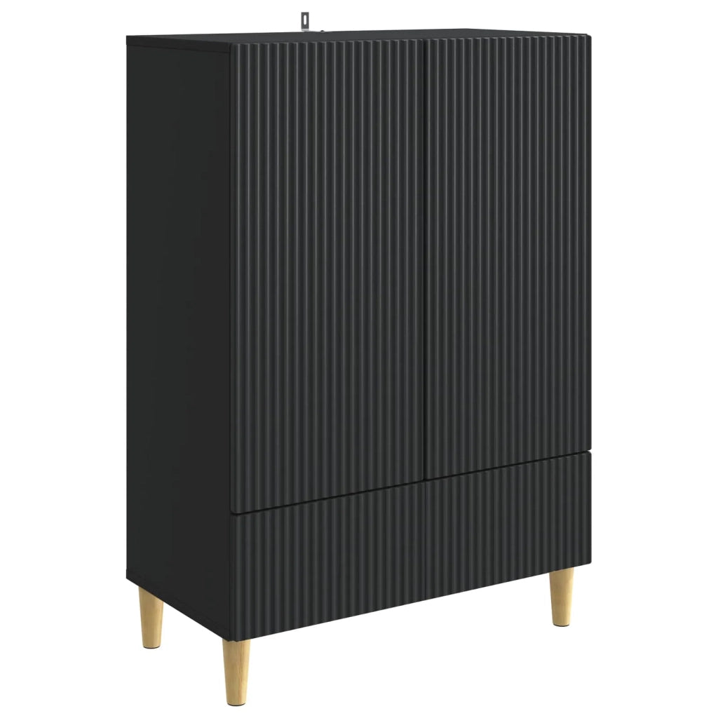 Credenza Nero 66 x 34,5 x 95 cm Legno ingegnerizzato 894666