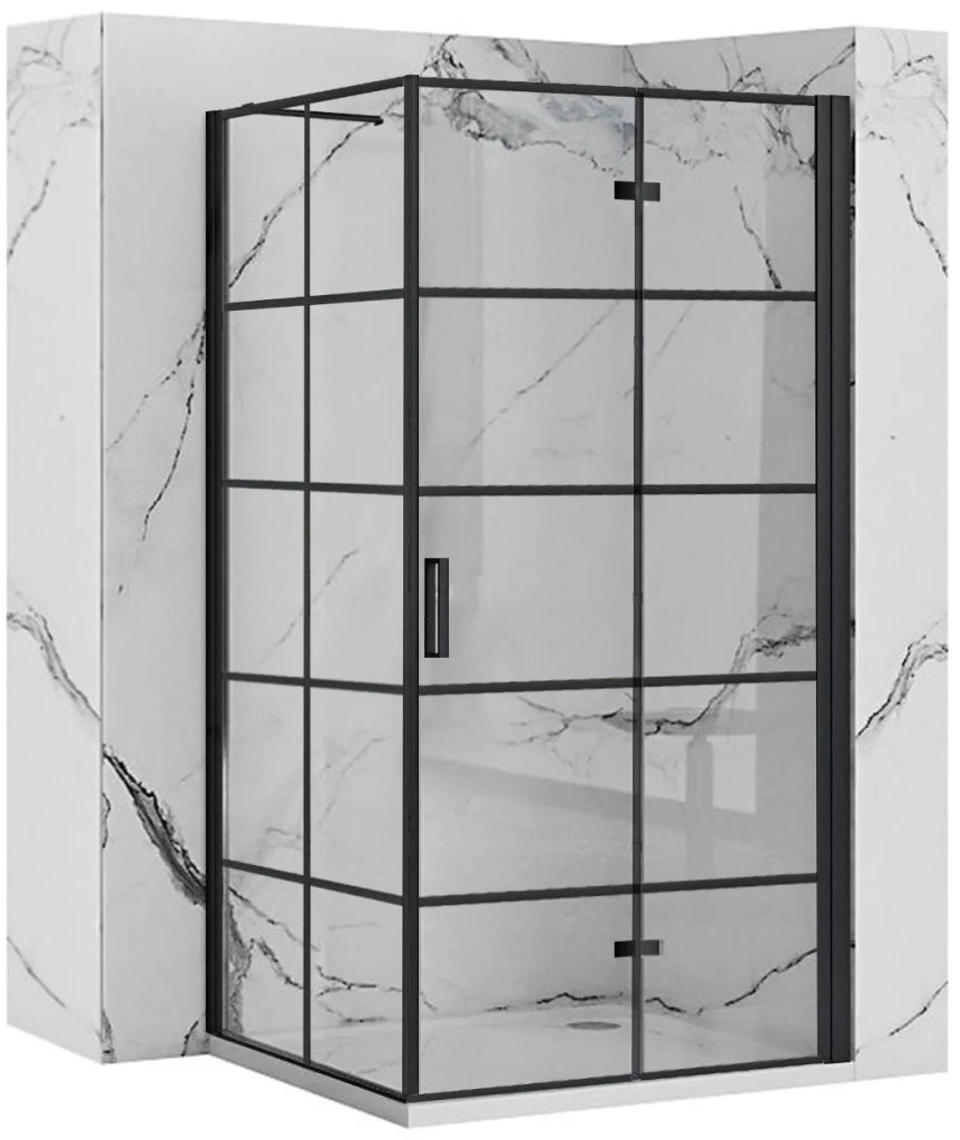Cabina Doccia Rea Molier Black 90x90