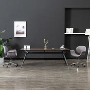 Sedia da Ufficio Girevole Grigia in Tessuto cod mxl 16746
