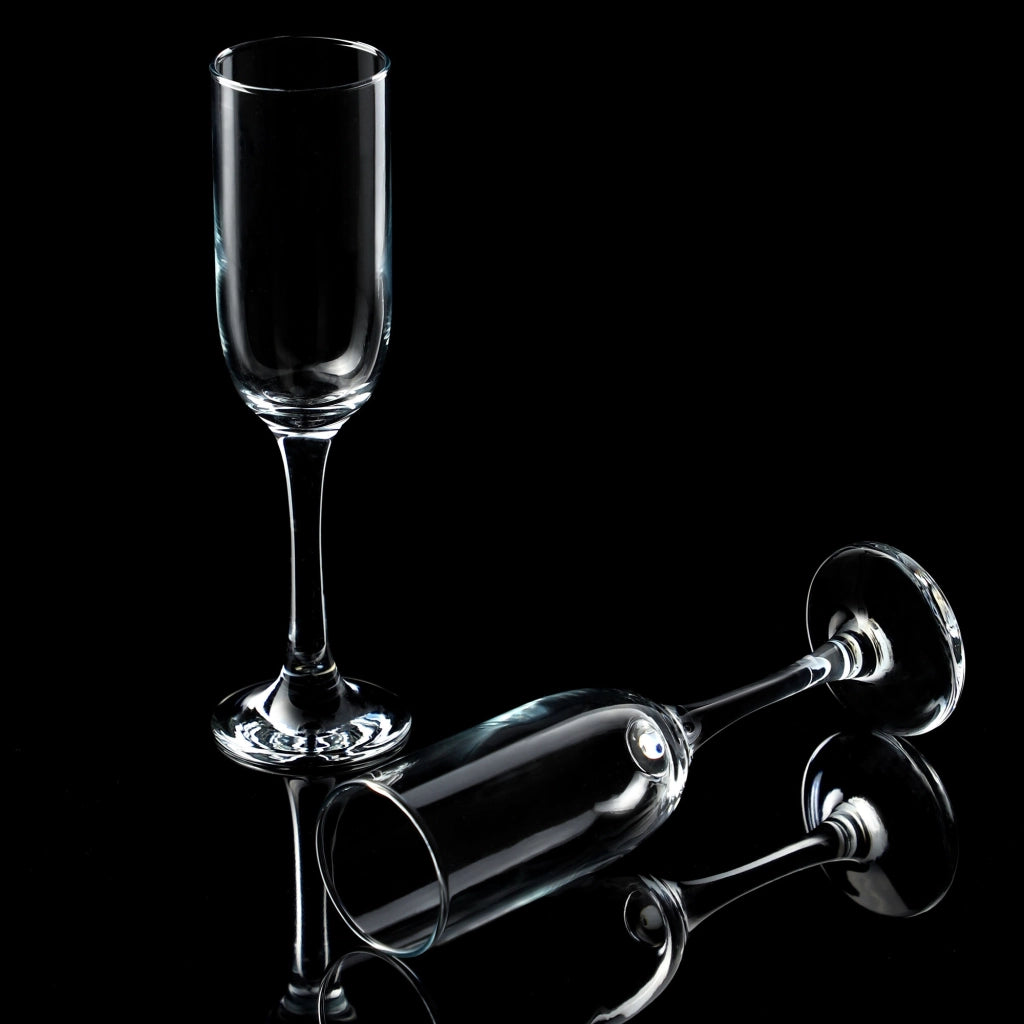Set di 6 bicchieri da champagne/prosecco KADAX da 210 ml