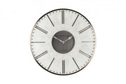 Orologio da Muro Ø 53x6 cm Whatever in Metallo Grigio