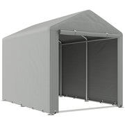 Tenda da giardino impermeabile ¨C zephmum ¨C 160x218x172 cm grigio chiaro