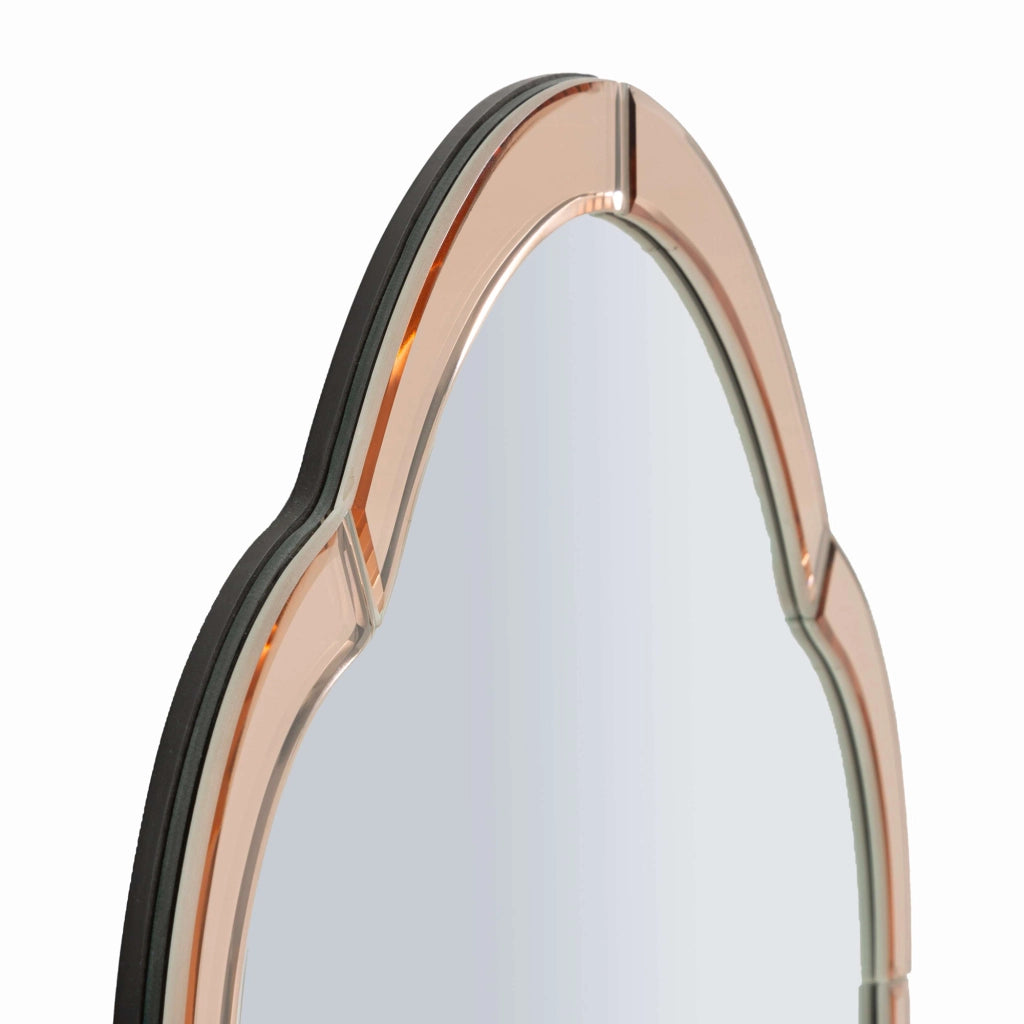 Gamera, Specchio Cornice Sagomata, 62x100h cm Rosa