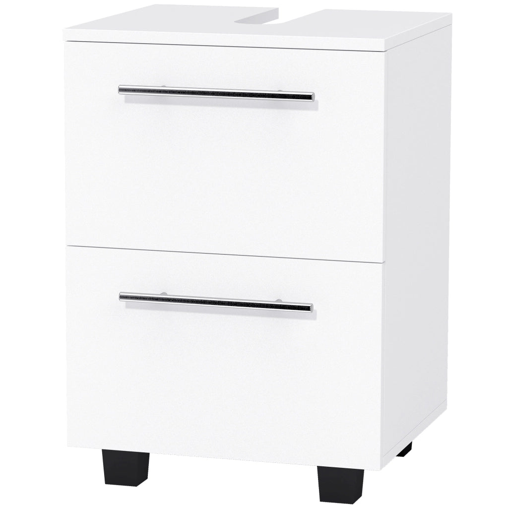Mobiletto Bagno Sottolavabo con Cassetto ¨C Minimal ¨C Bianco 60x30x