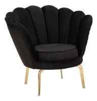 Poltrona Vienna Plus Nera cm 83X76X78