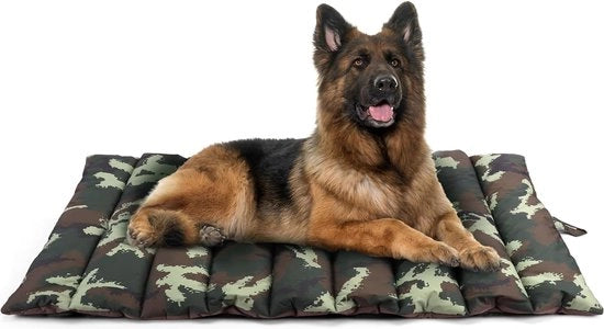 Matte per Cani - Impermeabile - Esterno - Lavabile - Camuffato - 110 x 68 cm - Resistente alla Lavatrice