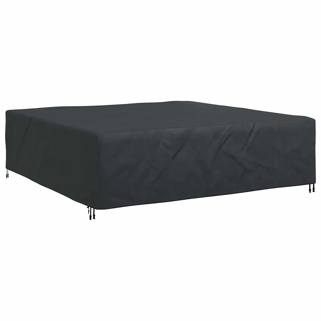 vidaXL Copertura per mobili da esterno Nero 260 x 260 x 90 cm 420D