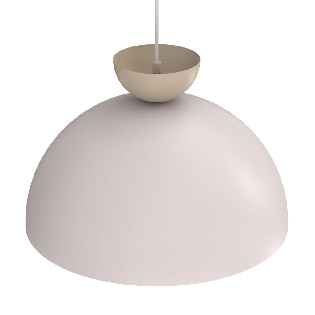 Lampada sospesa decorativa Nevis Luminex 1xE27 beige 38 cm