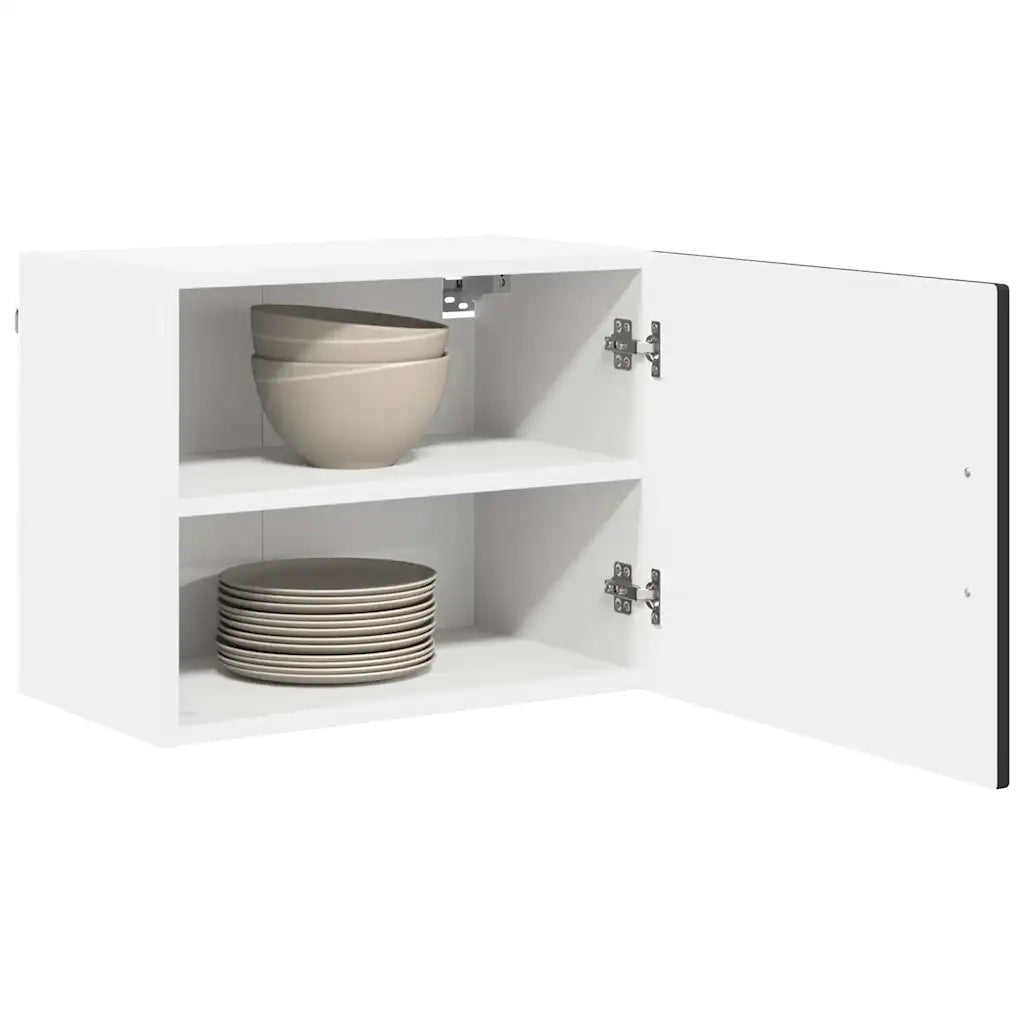 Armadietto a muro PORTO 2 pcs Nero 50 x 31 x 40 cm