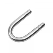 Accessori per acquario - Valvola di ritorno a forma di U in acciaio inossidabile di alta qualità - Accessori per acquario - Valvola di ritorno - Duraturo - Adatto per tubi di 4mm - Previene la chiusura - Accessori per acquario