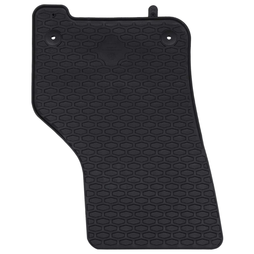 Tappetino per Auto 4 pz Nero Gomma CFW1646315