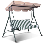Tenda da sole impermeabile 191 x 132 cm facile da pulire resistente ai raggi UV atmosfera accogliente poliestere beige 20_0014372