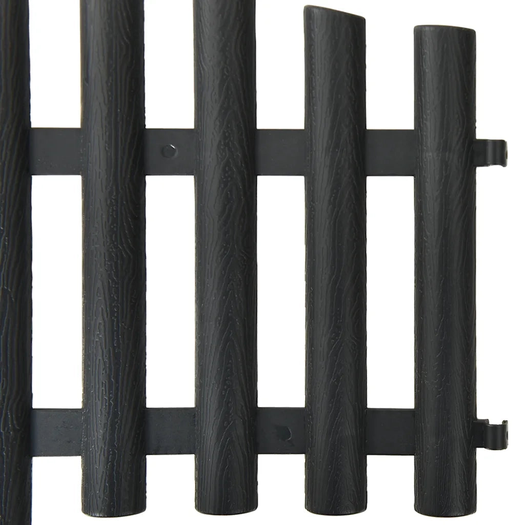 Bordi per Prato 17 pz Antracite 10 m in PP CFW7422106