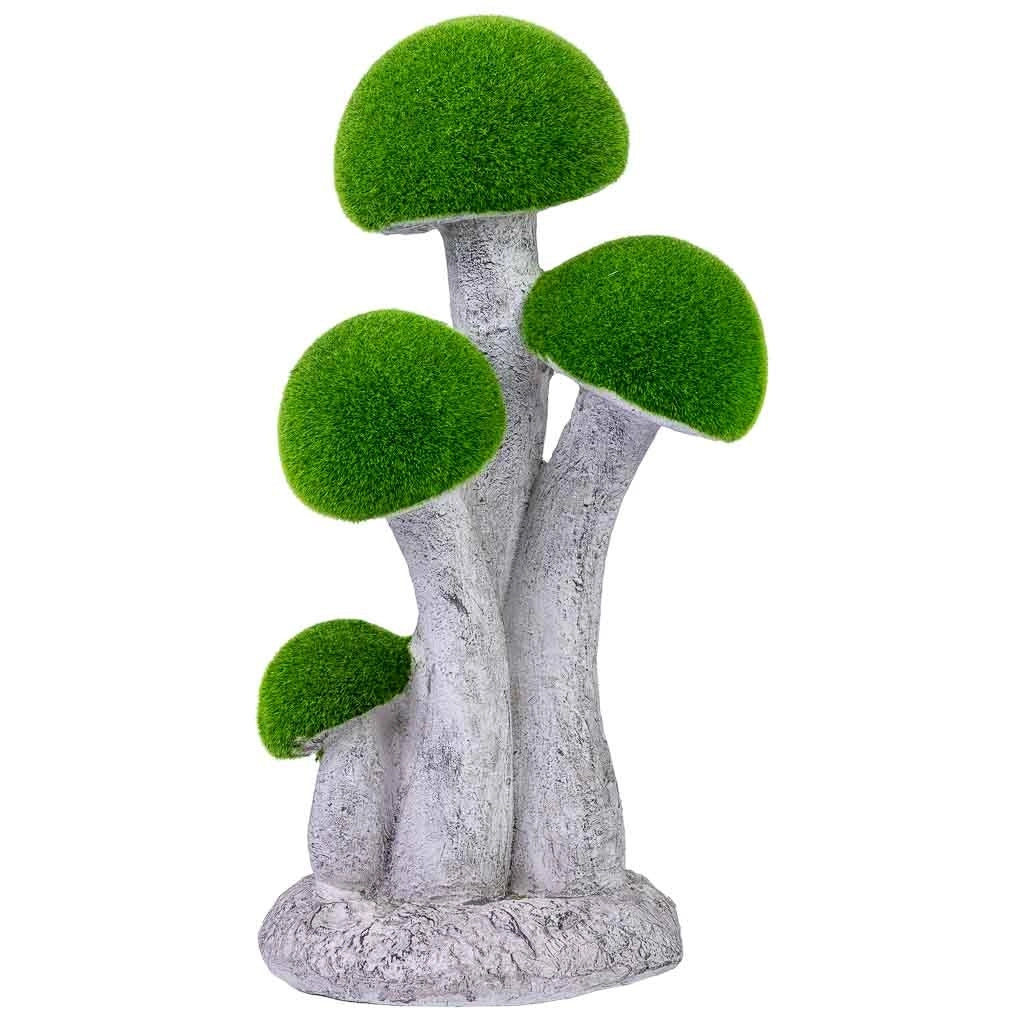 Decorazione in metallo figura funghi 29x22,5x54h cm