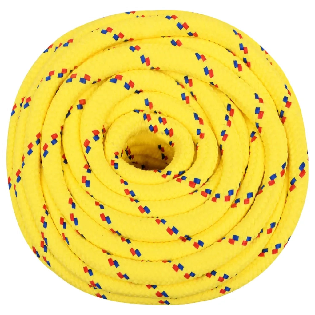 Corda Nautica Gialla 16 mm 100 m in Polipropilene cod mxl 53798