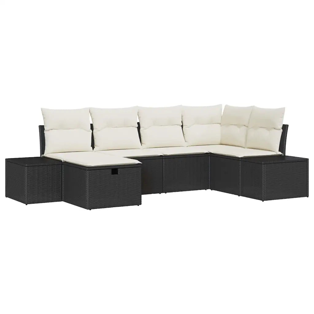 Set di divani con cuscino 7 pcs polyrattan