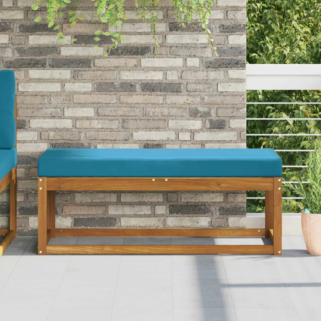 Cuscino da Sedia Esterno Blu Reale 111,5 x 40 x 8 cm 900975