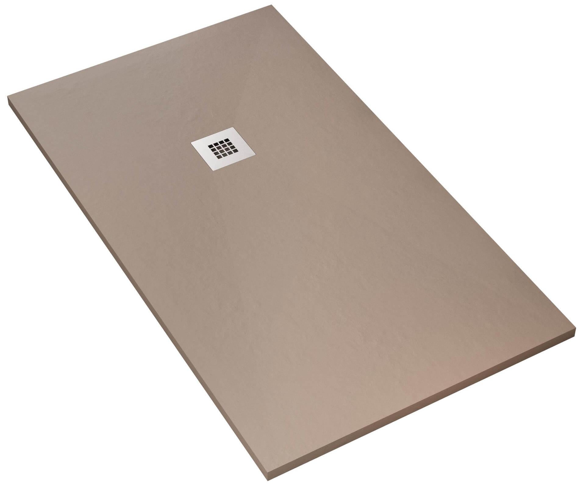 Piatto Doccia 100x190 cm in Pietra Bonussi Everest Moka