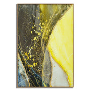 Stampa su Tela Astratto 2, Multicolore, Metallo, 120x3,5x80 cm
