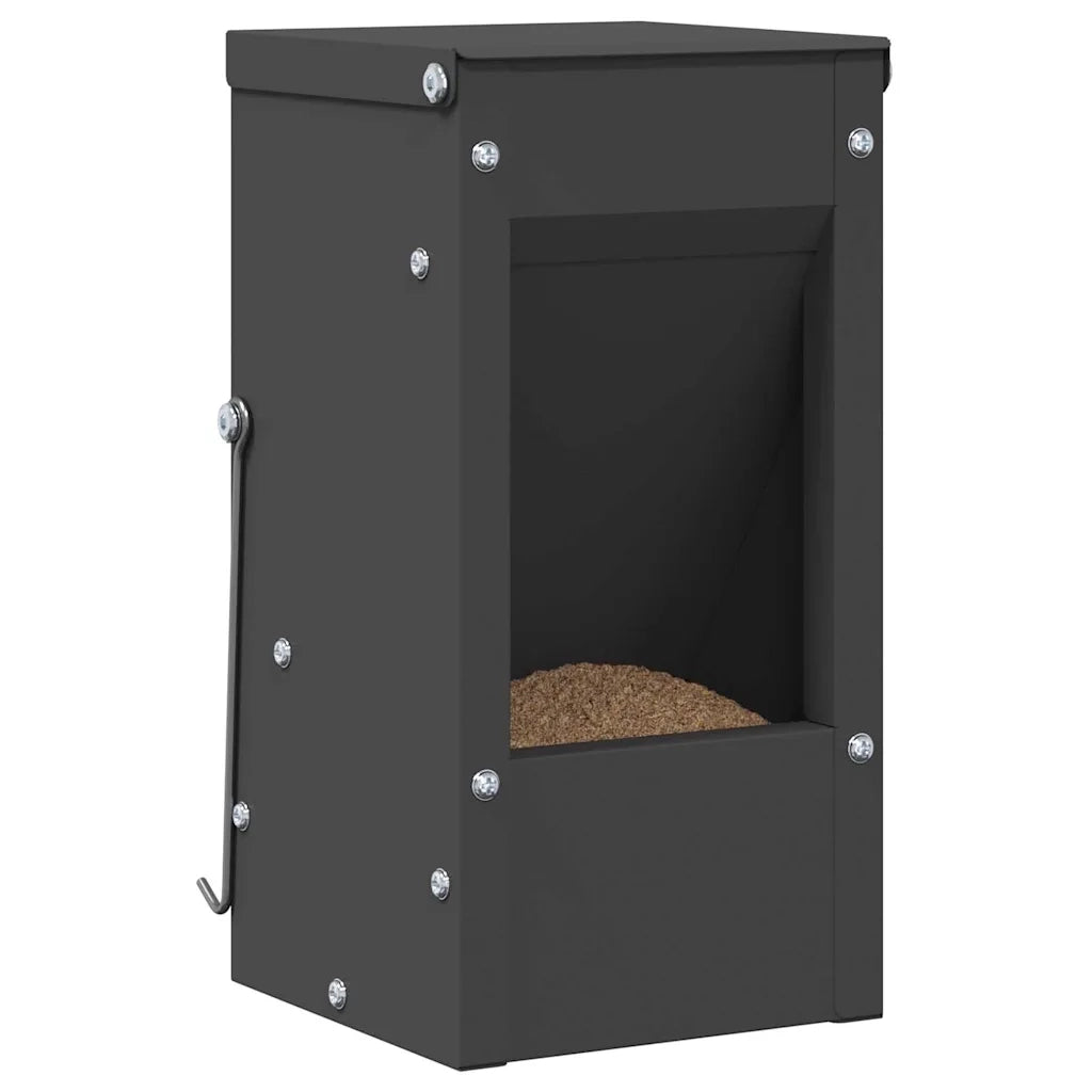 Mangiatore per conigli Nero 12,5 x 12,5 x 25 cm CFW2117979