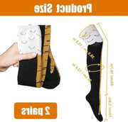 Sokke per adulti con tema gambe di pollo | Sokke divertenti | Motivo gambe di pollo | Calze da ginocchio | Caldi e comodi per l'inverno | Design piedi di pollo | Calze per casa nere | Dimensione unica | Caldi e confortevoli