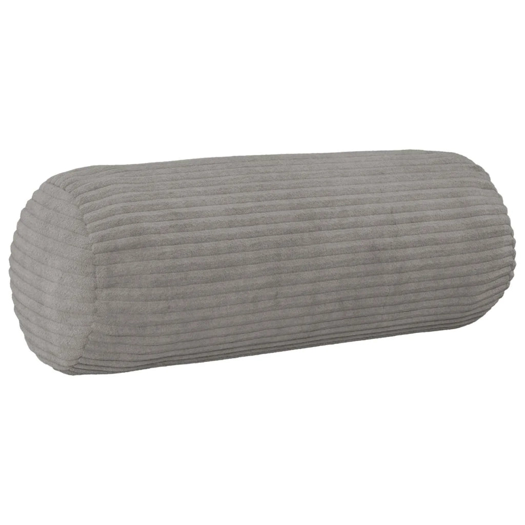Federa 2 pcs HEERLEN Grigio Chiaro Ø 15 x 40 cm corduroy 923241