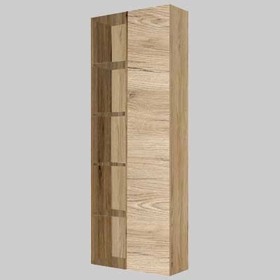 COLONNA DOPPIA SOSPESA 160 QUERCIA NATURALE  1 anta + vani     SAVINI