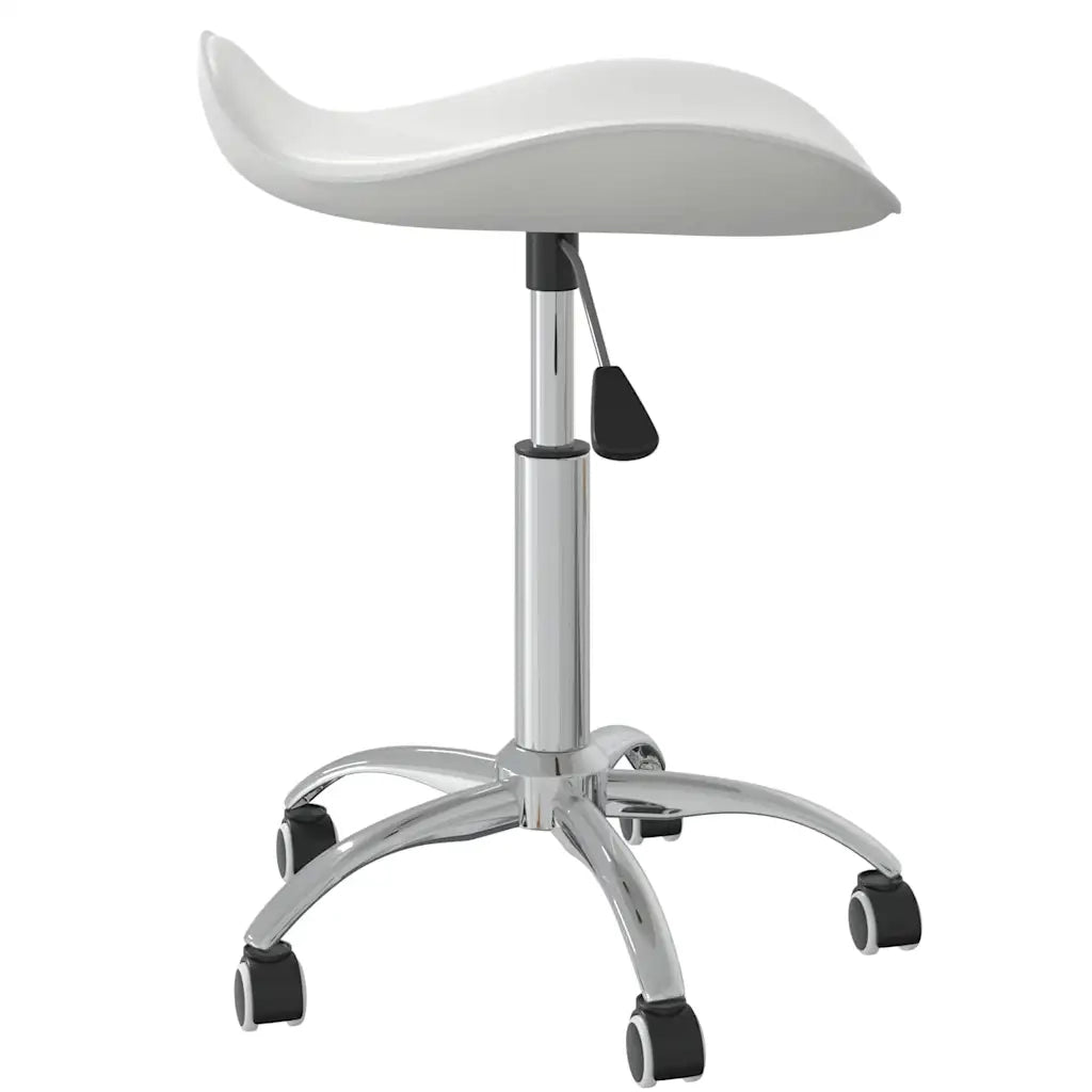 Sedia da Pranzo Girevole Bianca in Similpelle cod mxl 31415