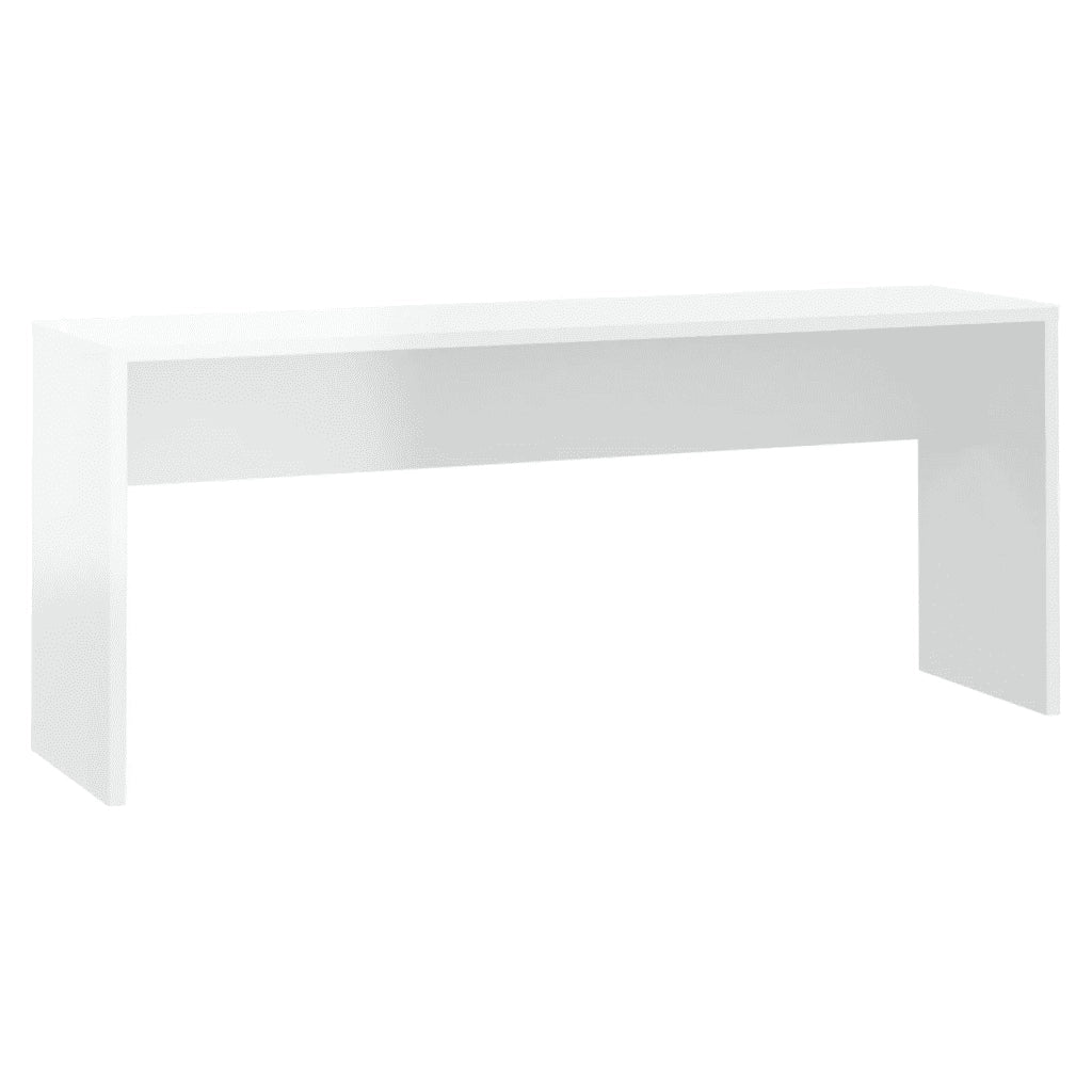 Set da Pranzo 3 Pz Bianco Lucido in Truciolato