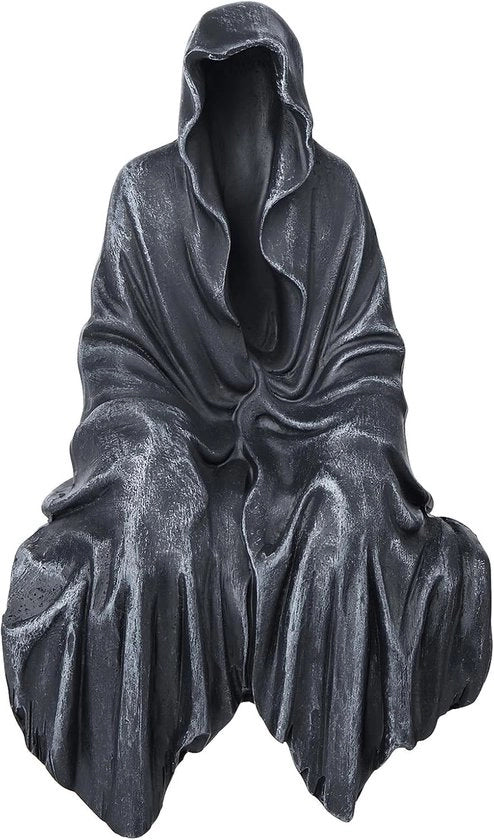 Decorazione di Halloween per esterno - Figura di senso man - 1 pezzo - Nero - Plastica