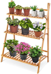 Stand per piante tridimensionale opvolutile - Ladder per piante - Decorazione per interni - Adatto per balconi