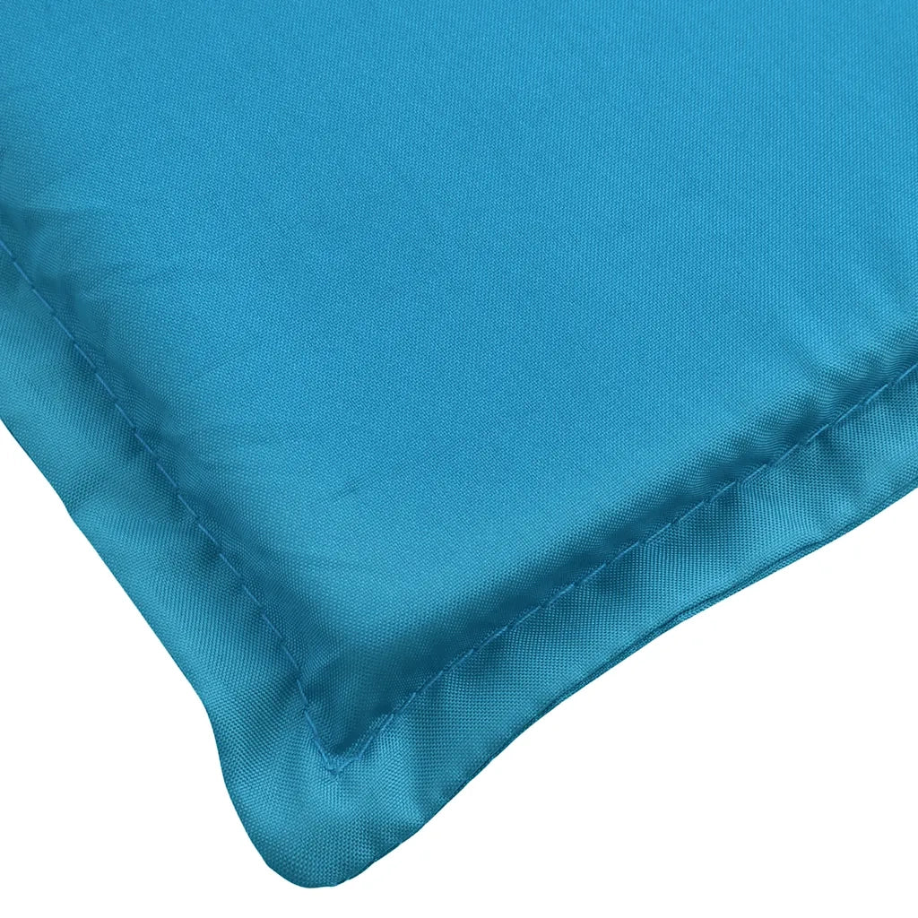 Cuscino per Lettino Blu 186x58x4 cm in Tessuto Oxford 314162