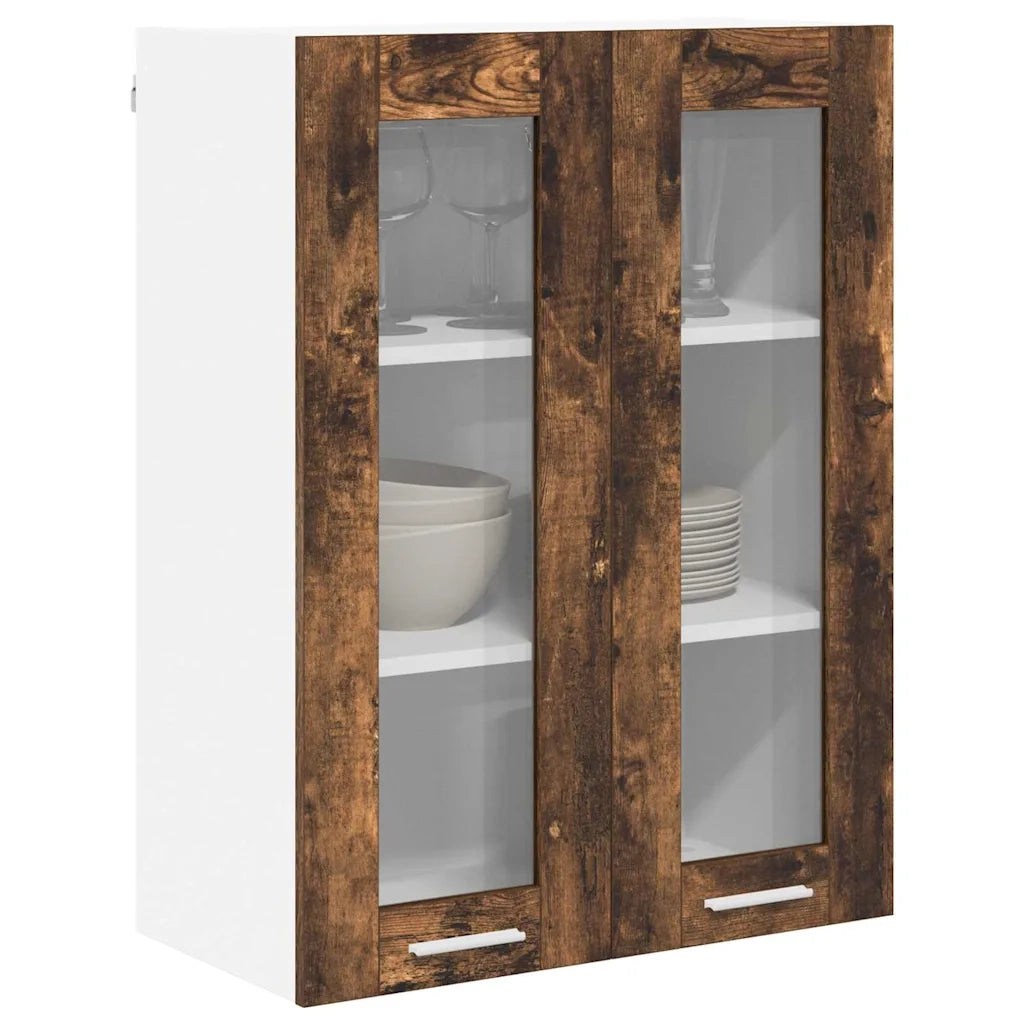 Armadio pensile Rovere fumé 60 x 31 x 80 cm Legno multistrato
