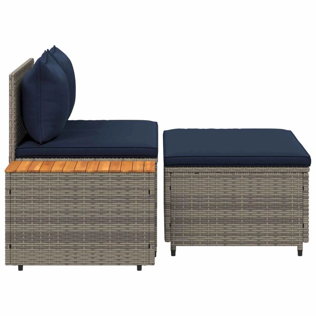 Set di divani da esterno 4 -Seater 4 pz 55 x 30 x 39 cm 42025893