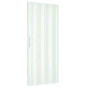 Porta a Soffietto con Maniglia in Kit Linea Extra in PVC 82 CMX210 Bianco