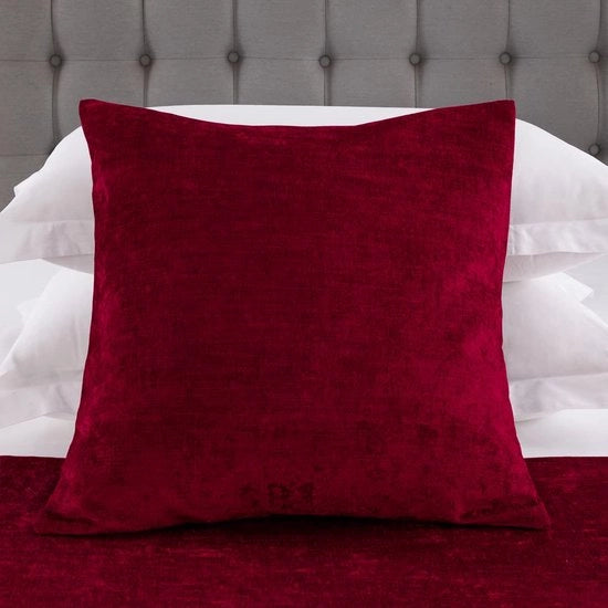 Cuscini Decorativi Sostenibili - Set da 2 - Rosso - 45x45cm