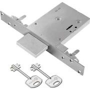 SERRATURA A DOPPIA MAPPA INFERRIATE ART. 8TD1014 YALE E70 - scatola 123x82 mm - YALE