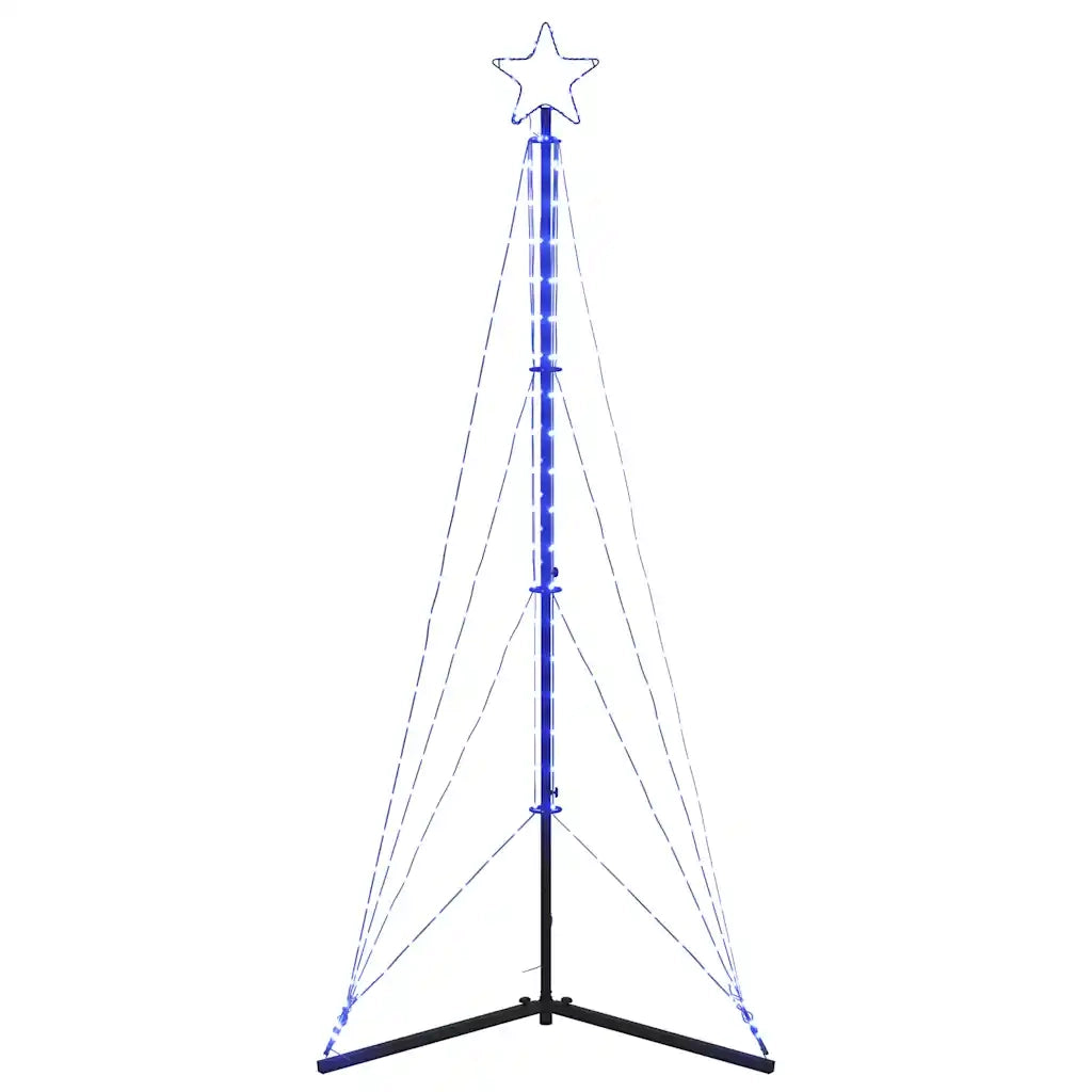 Albero di Natale a LED 363 LED Blu 182 cm 4016410