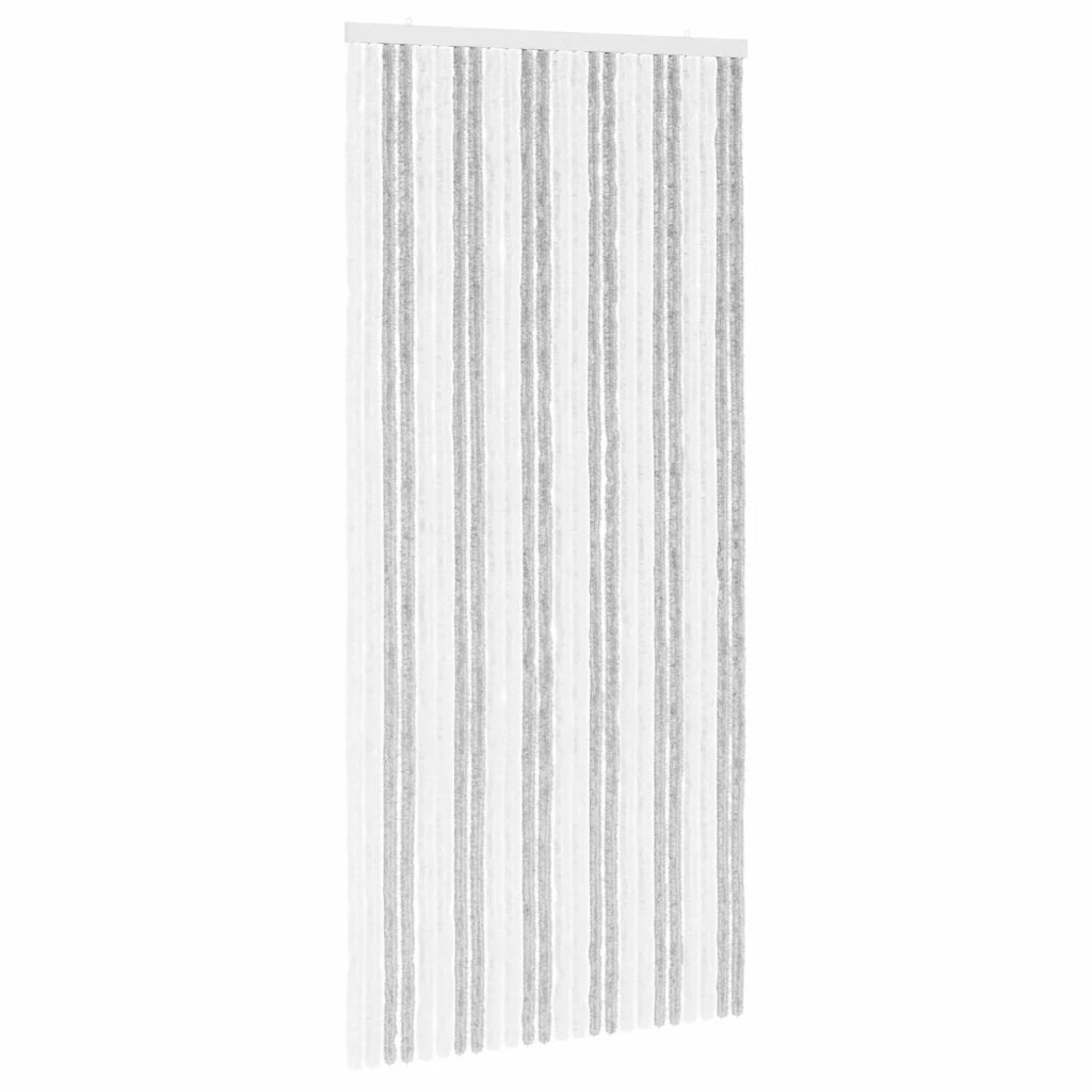 Tenda per insetti in chenille Grigio chiaro e bianco 42034418
