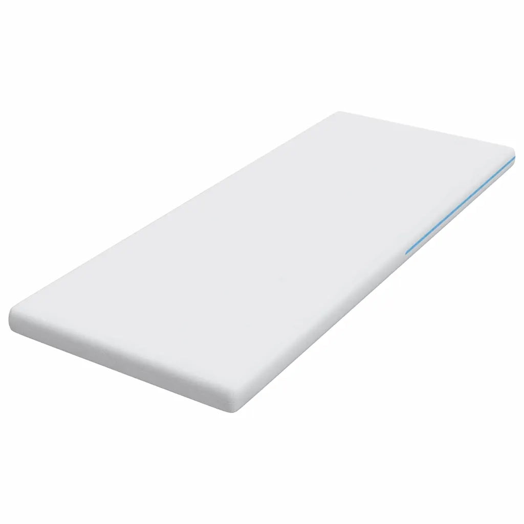 Topper per materasso Bianco 80 x 200 cm Tessuto Jacquard CFW7558821