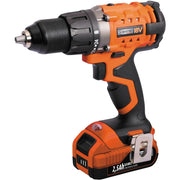 Trade Shop - Trapano Avvitatore A Batteria Al Litio In Valigetta 18v Cordless Con 1 Batteria -