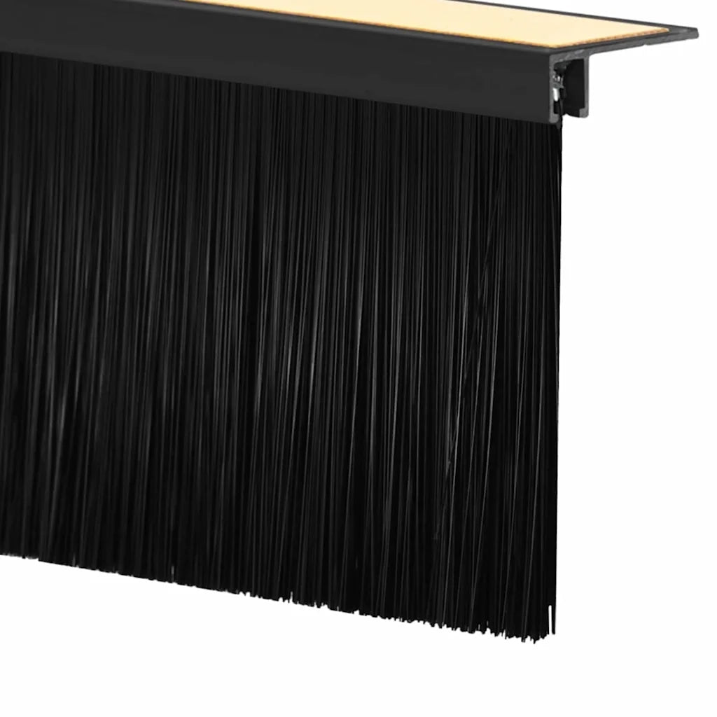 Spazzole per porte autoadesive 2 pz Nero 100 cm CFW7003861