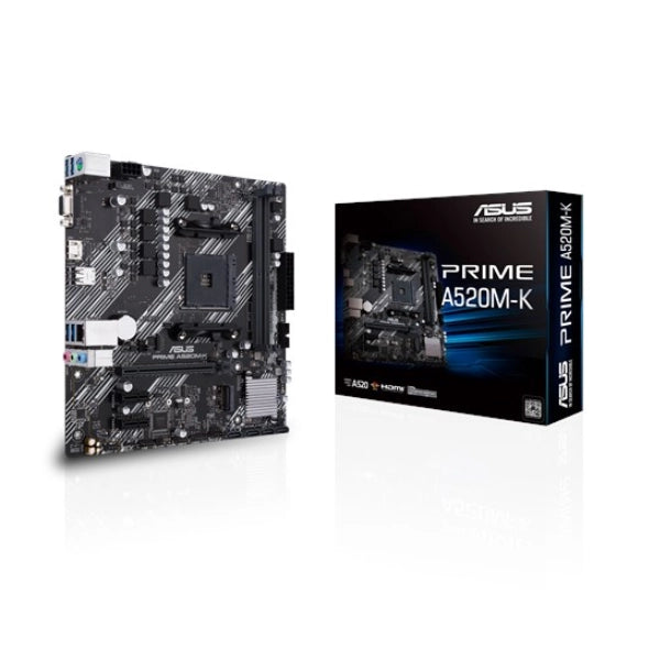 Asus prime a520m-k amd a520 socket am4 micro atx - 90MB1500-M0EAY0