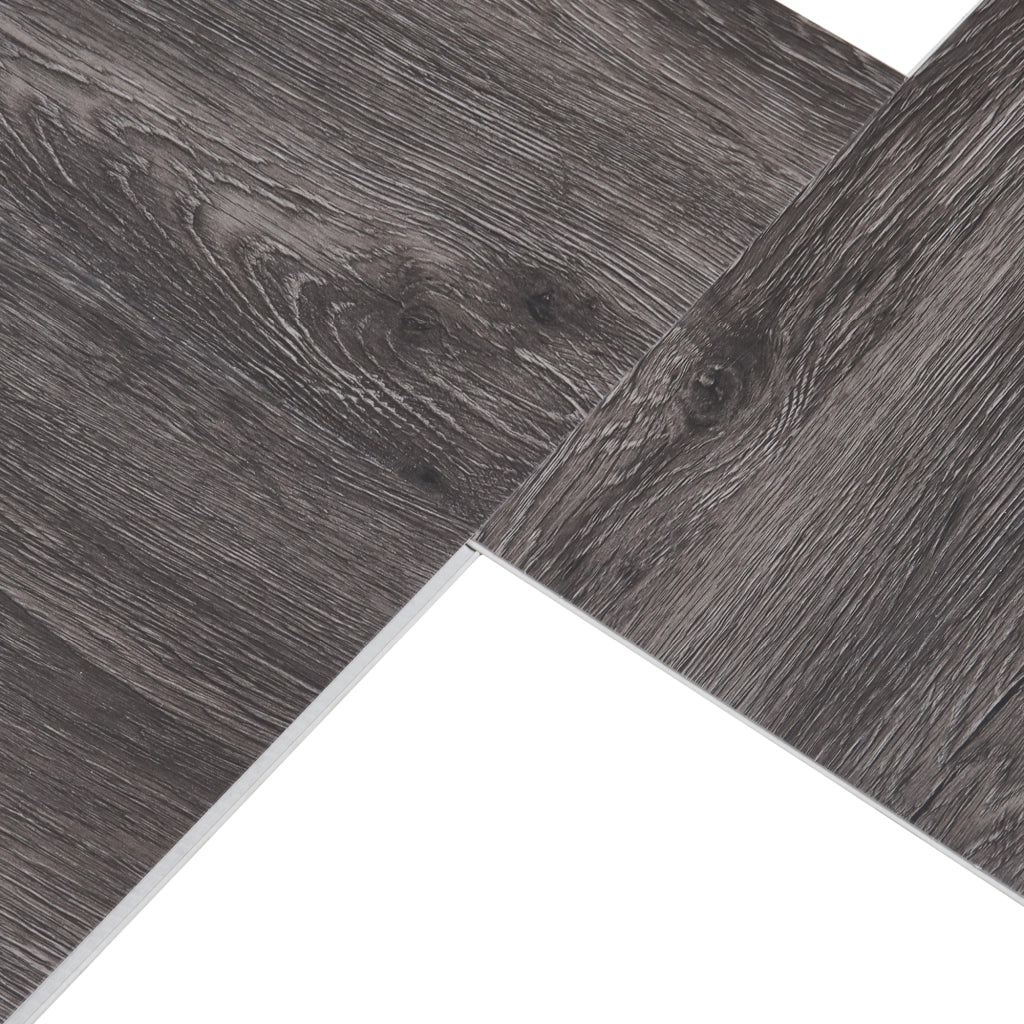 Set Okapirg 40 Listoni di Pavimento SPC a Incastro Click Pavimentazione per Interni - Rovere Scuro NEU.HOLZ