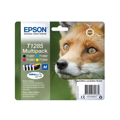 Epson Fox Inchiostro ciano singolo DURABrite Ultra Volpe T1282