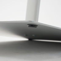 Espositore a Leggio con Piantana 29x47,7x2,3 cm in Alluminio Porta Menù Silver